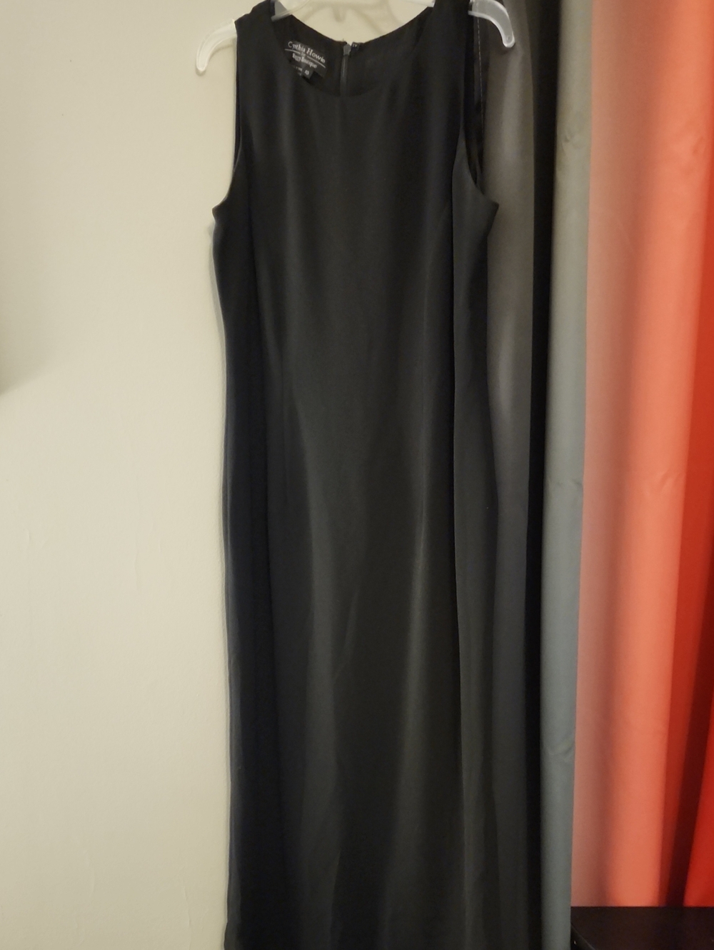 Cynthia Howie Black Sleeveless Maxi Dress - Classic Evening Gown